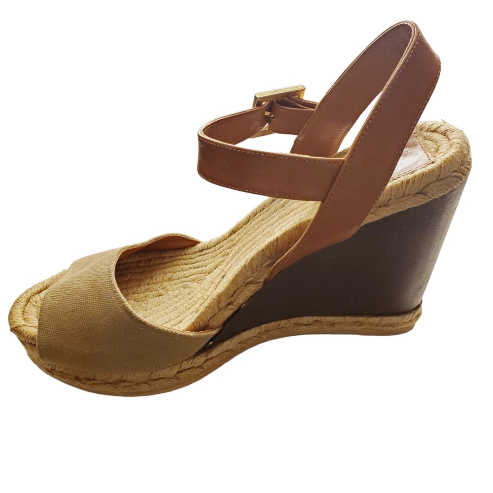 Tory Burch Canvas Espadrilles Size 8m - image 3